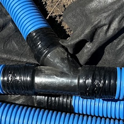 Wye and tee connection image
